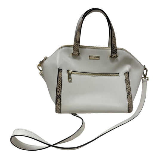 Handbag Designer By Kate Spade In Cream, Size:Medium