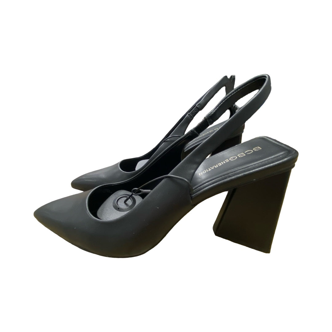 Shoes Heels Block By Bcbgeneration In Black, Size:9