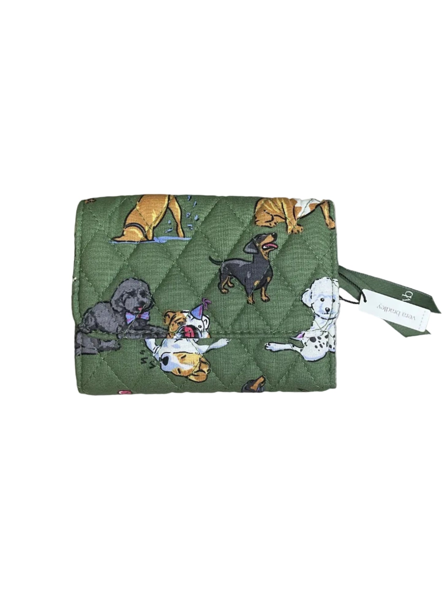Wallet By Vera Bradley In Green, Size:Small