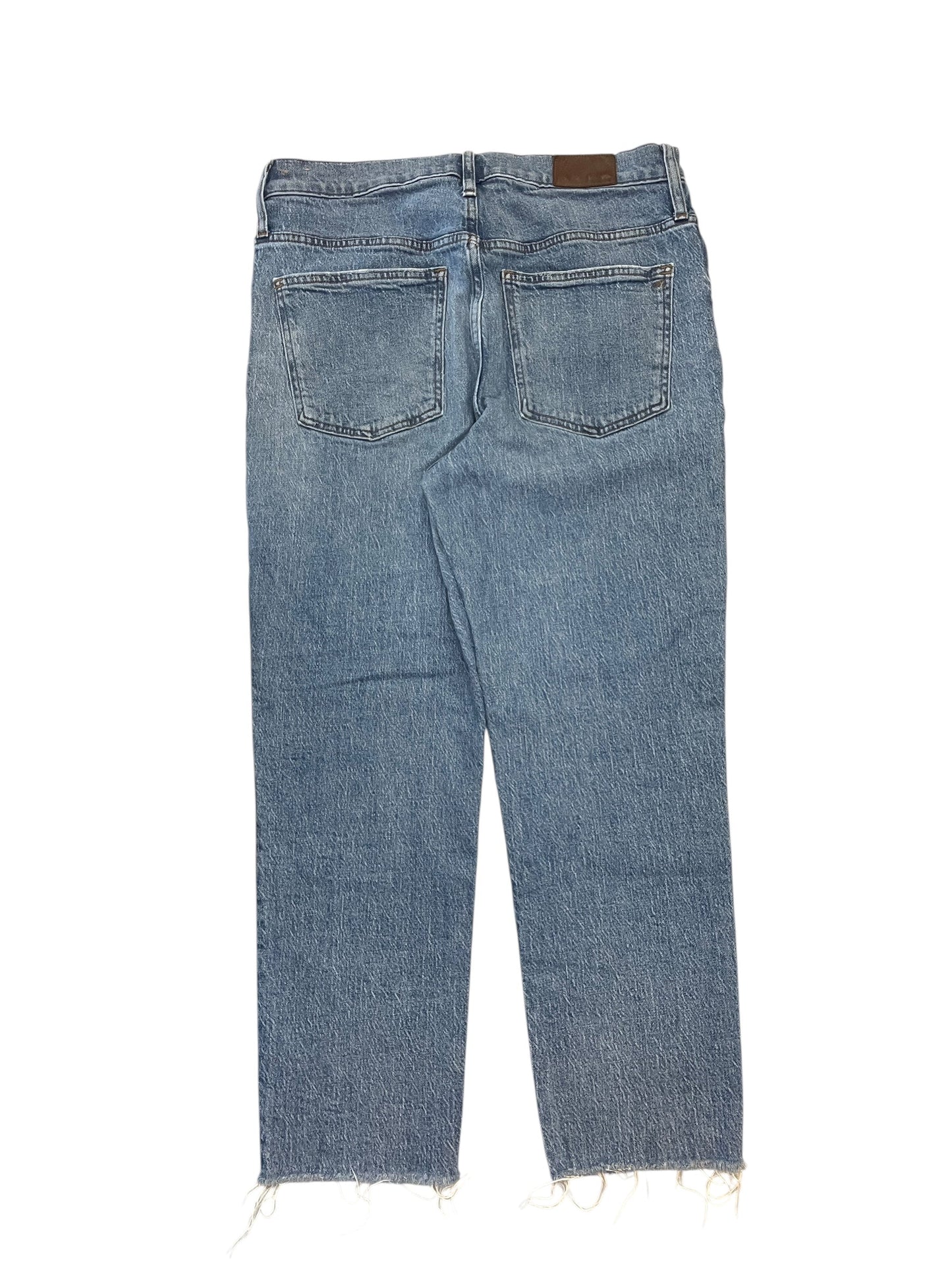 Jeans Straight By Madewell In Blue Denim, Size:12