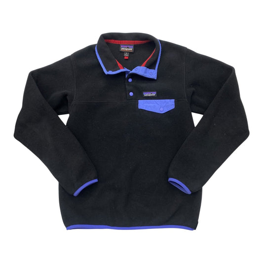 Athletic Fleece By Patagonia In Black & Blue, Size:S