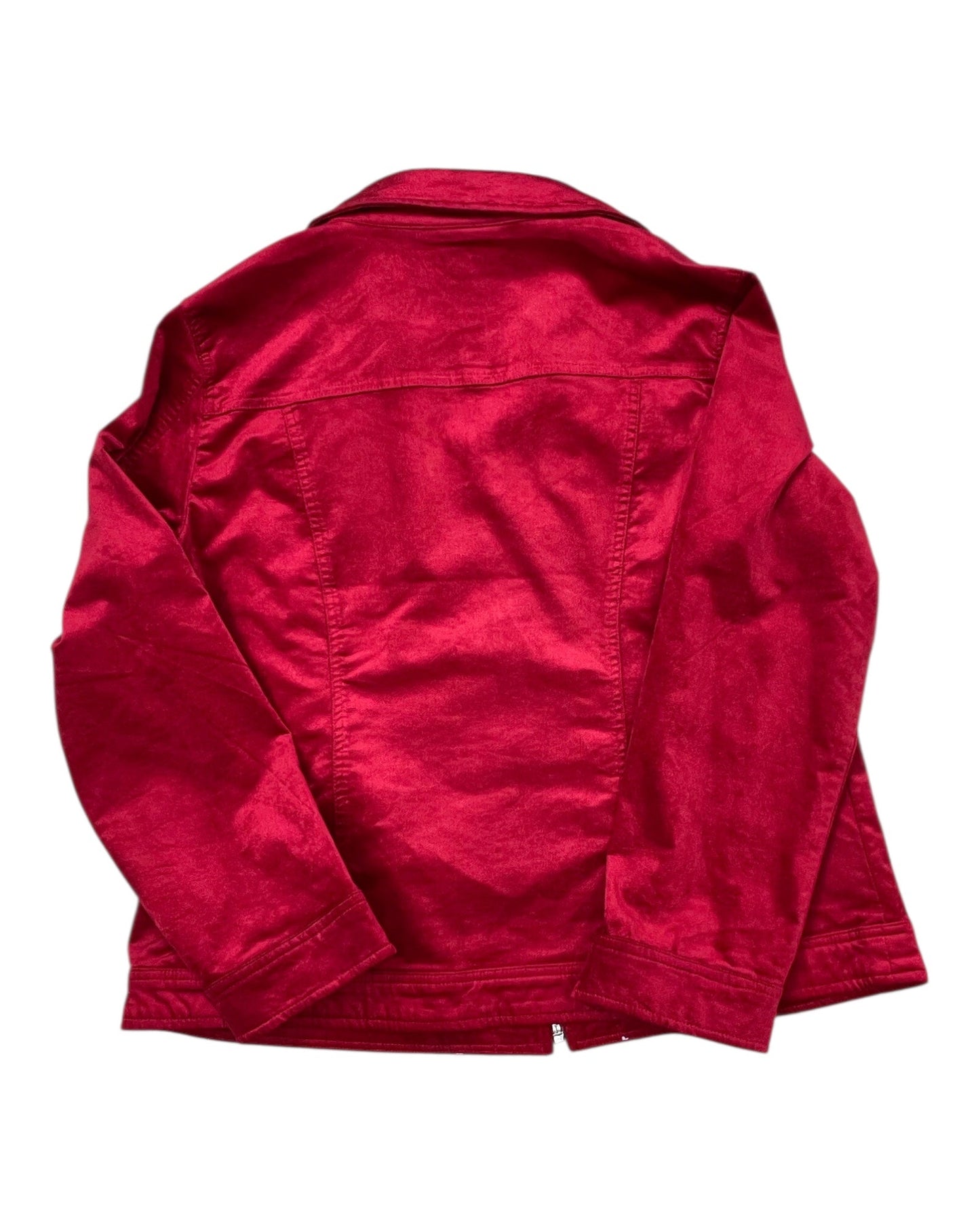 Jacket Other By Chicos In Red, Size:L