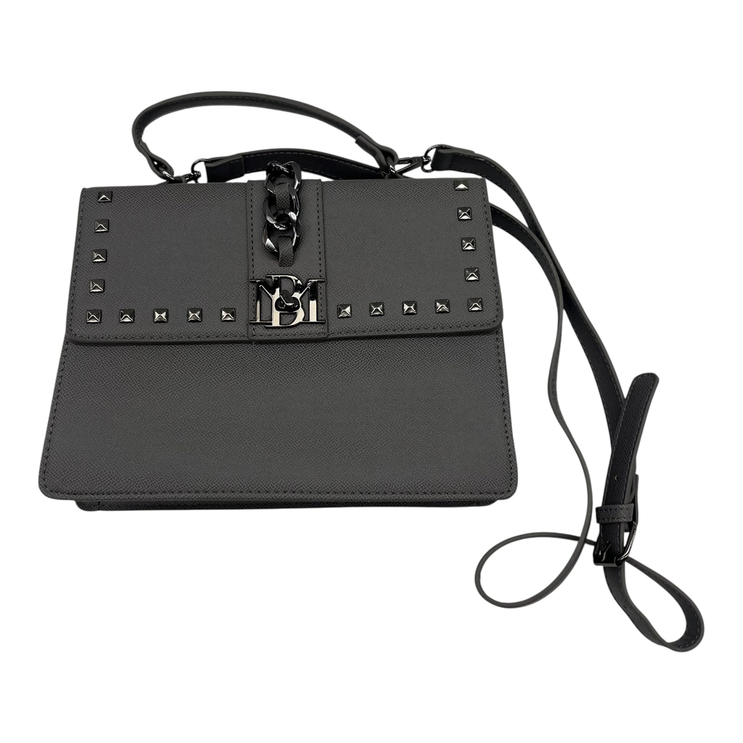 Crossbody By Badgley Mischka In Grey, Size:Medium