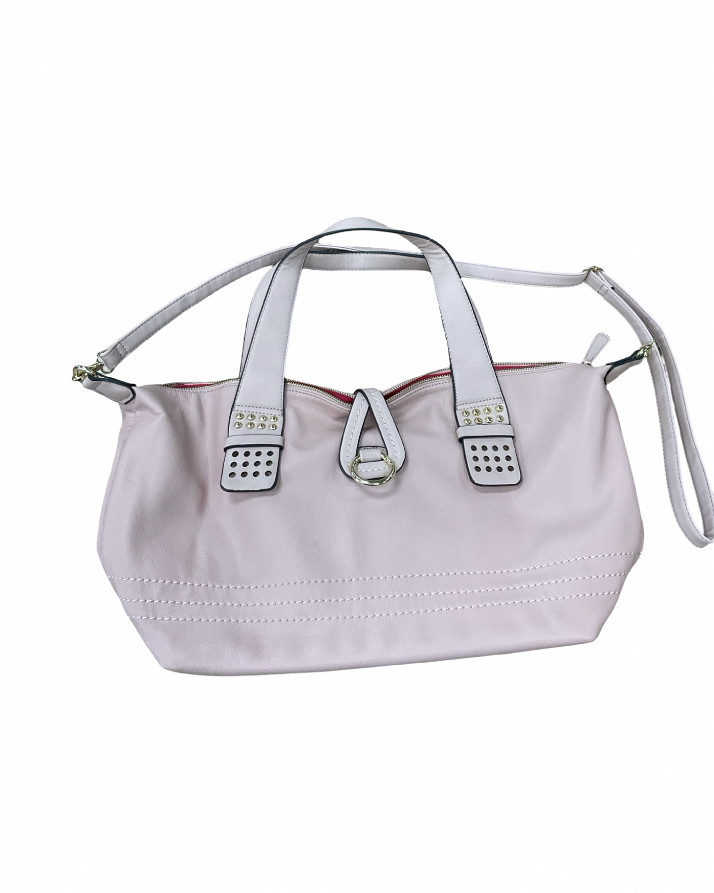 Handbag By Clothes Mentor In Pink, Size:Large