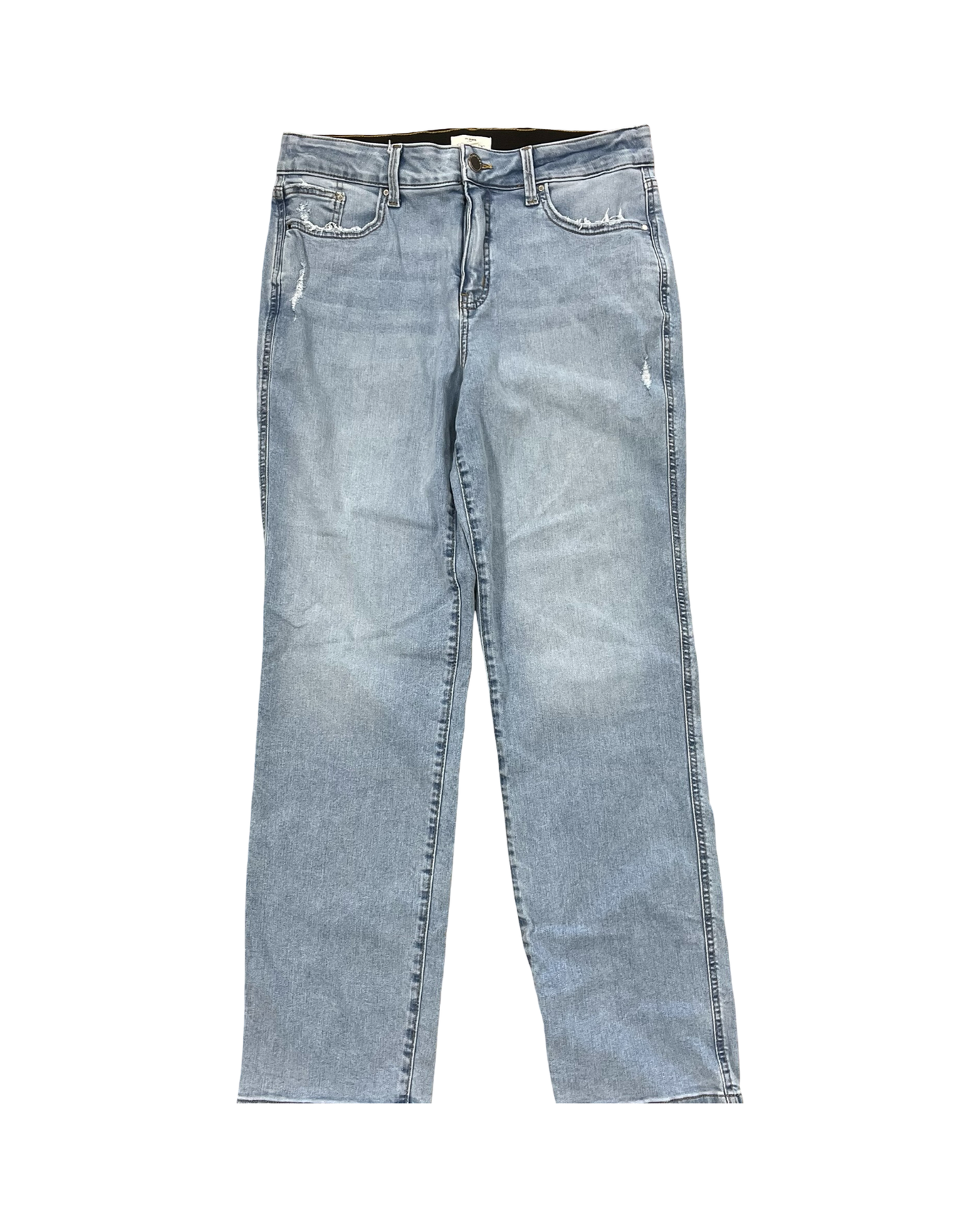 Jeans Straight By Maurices In Blue Denim, Size:14