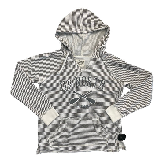 Sweatshirt Hoodie By Blue 84 In Striped Pattern, Size:S