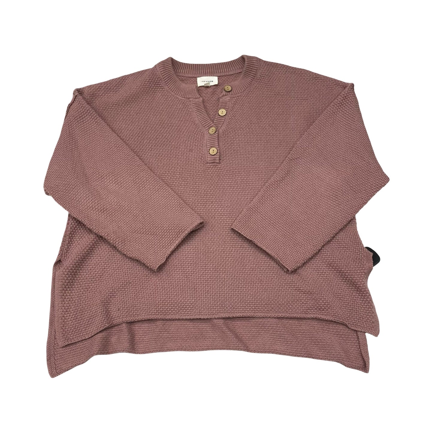 Sweater By Heyson In Mauve, Size:L