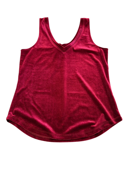 Top Sleeveless By Another Love In Red, Size:Xs