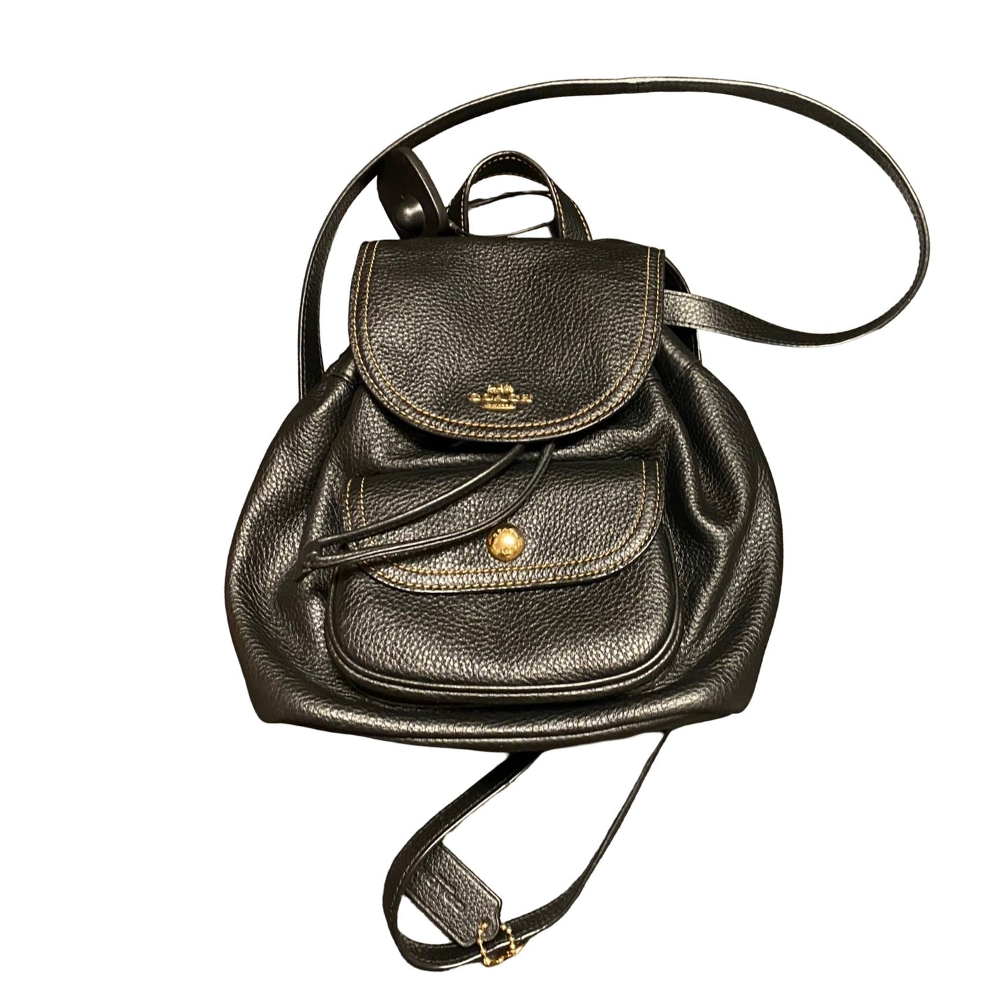 Backpack Designer By Coach In Black, Size:Small