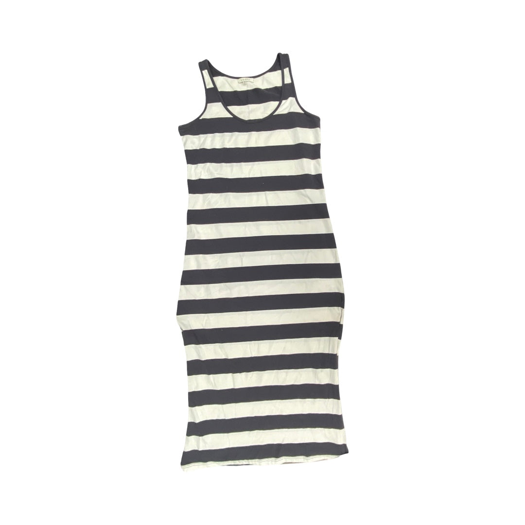 Dress Casual Maxi By Z Supply In Blue & White, Size:M