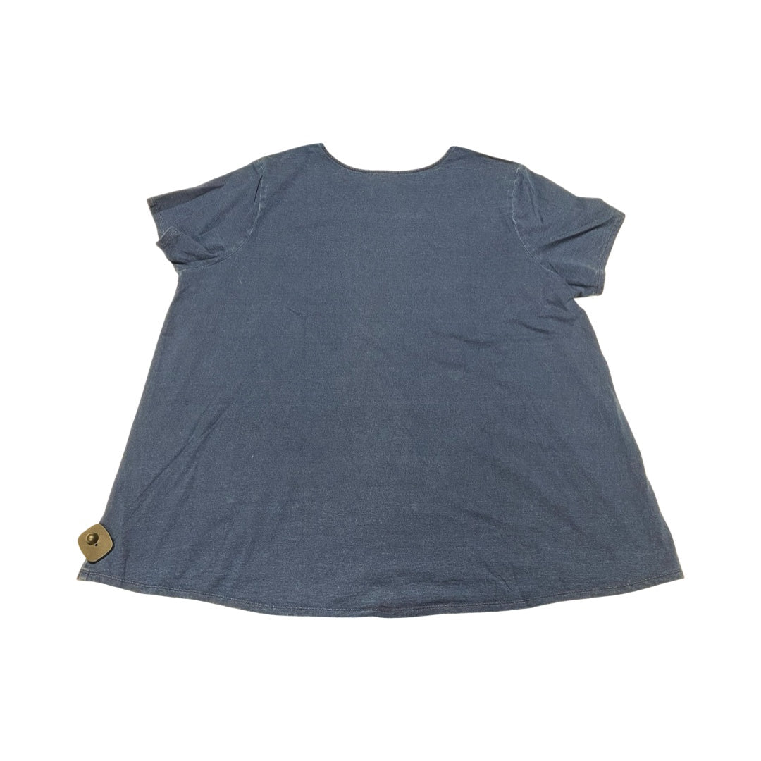 Top Ss By J. Jill In Blue, Size:3X