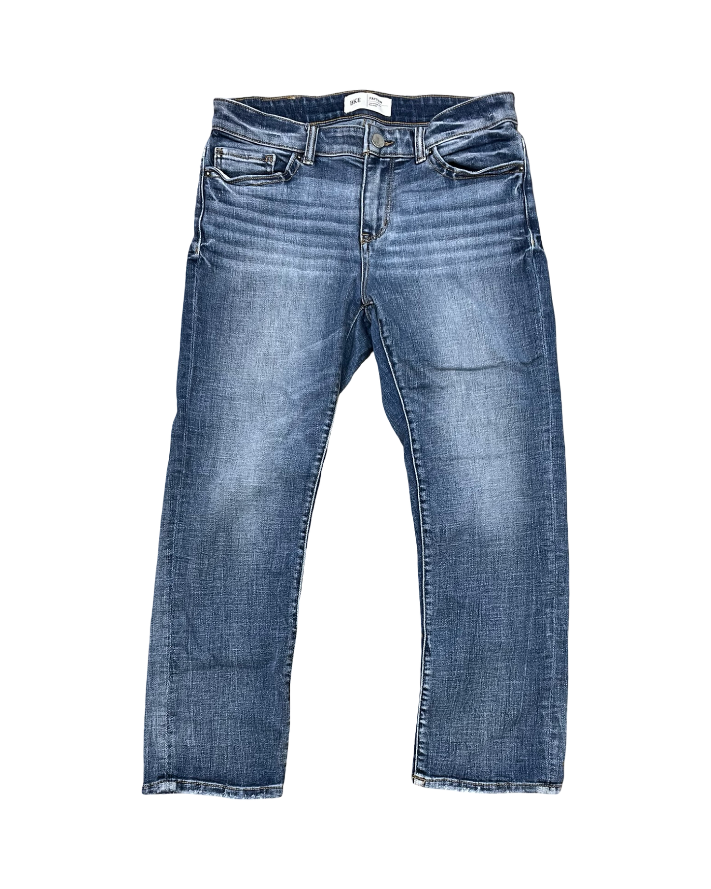 Jeans Straight By Bke In Blue Denim, Size:4