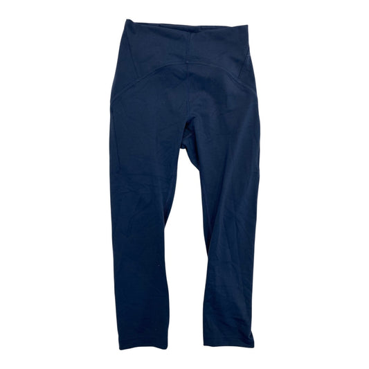 Athletic Capris By Lululemon In Navy, Size:4