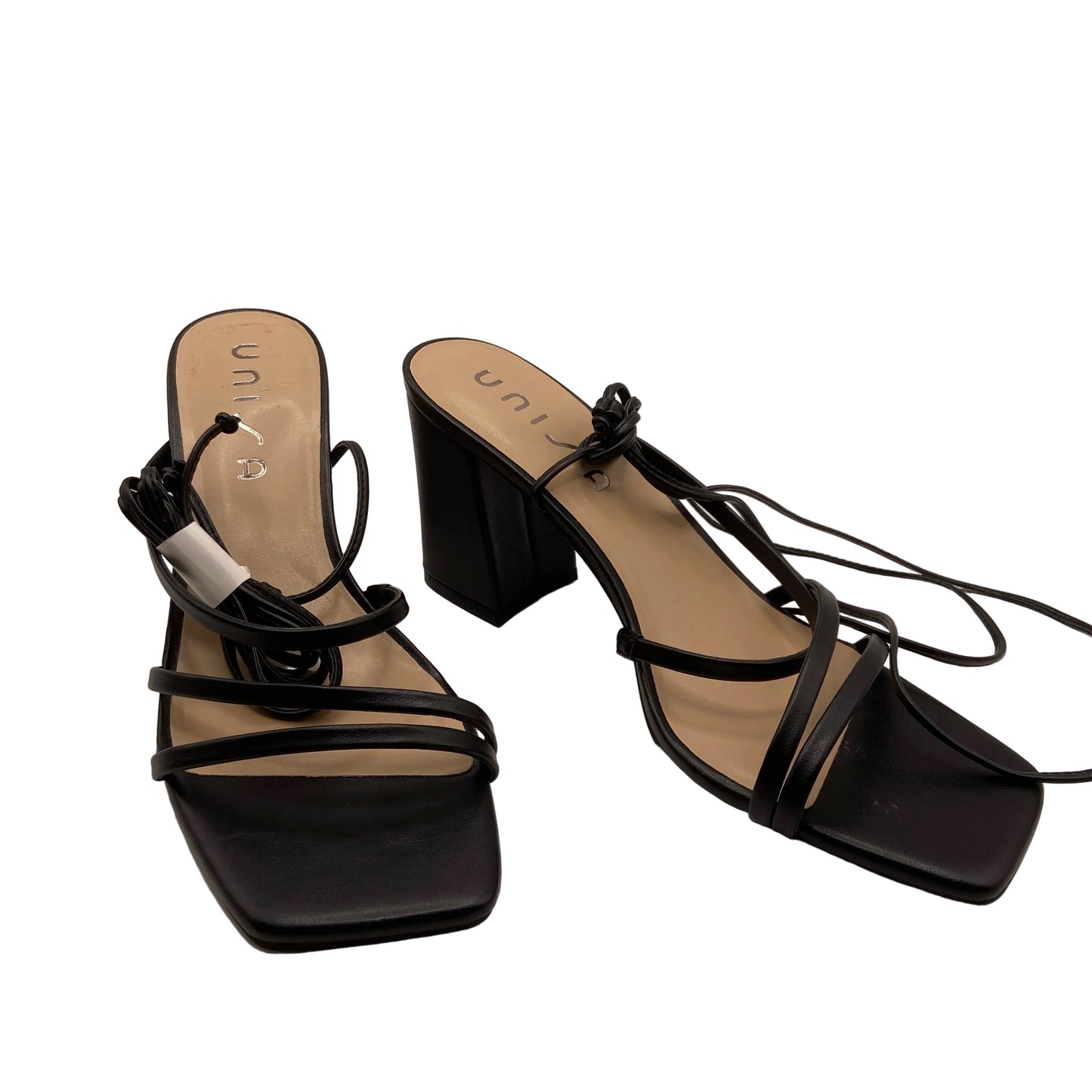 Shoes Heels Block By Unisa In Black, Size: 11