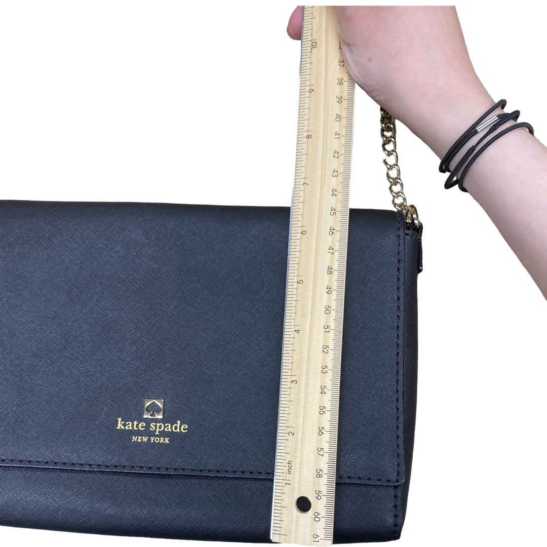 Handbag Designer By Kate Spade In Black, Size:Medium