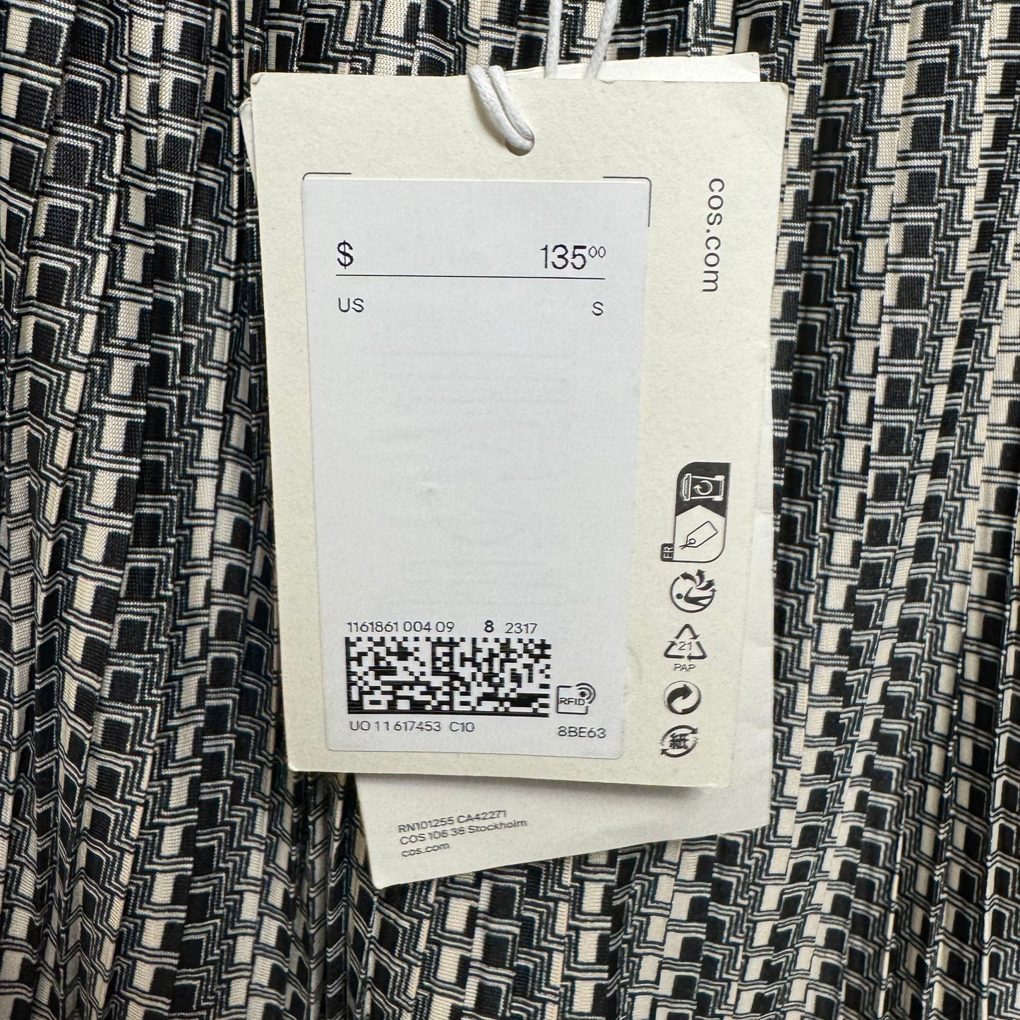 Pants Lounge By Cos In Striped Pattern, Size: S