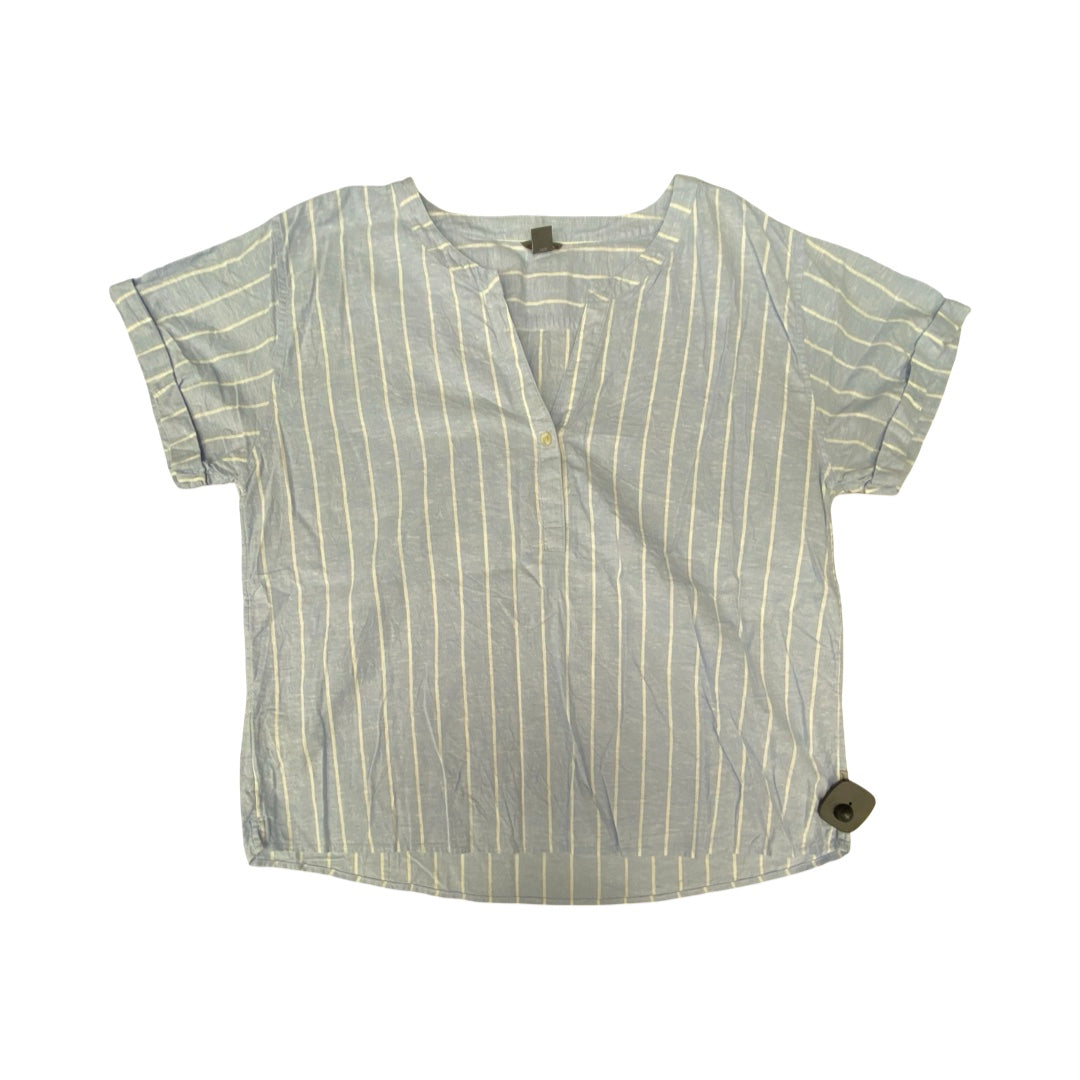 Top Ss By Eddie Bauer In Striped Pattern, Size:L