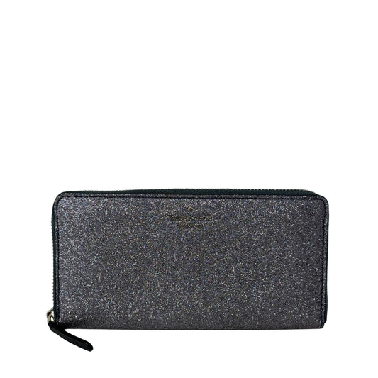 Lola Glitter Continental Wallet Designer By Kate Spade, Size: Large