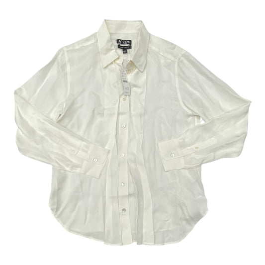 Top Ls By J. Crew In White, Size:6