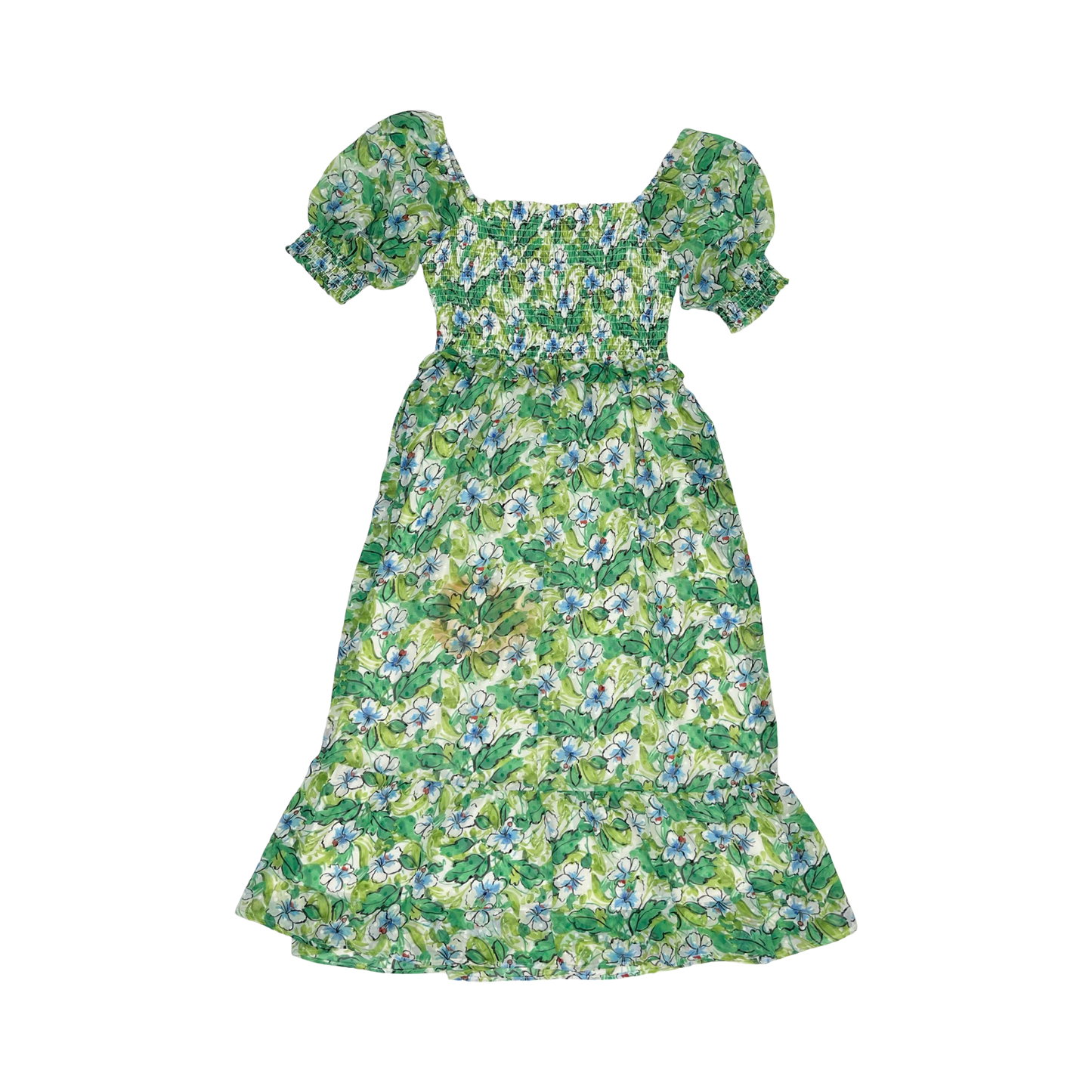 Dress Party Midi By Sadie & Sage In Blue & Green, Size:M