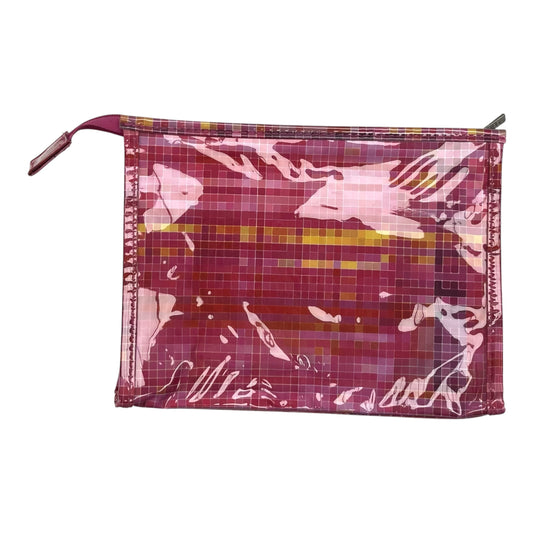 Makeup Bag By Clinique In Pink, Size:Medium