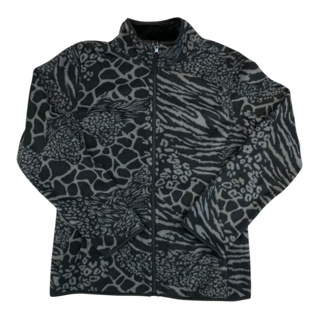 Athletic Fleece By Style And Company In Black & Grey, Size:M