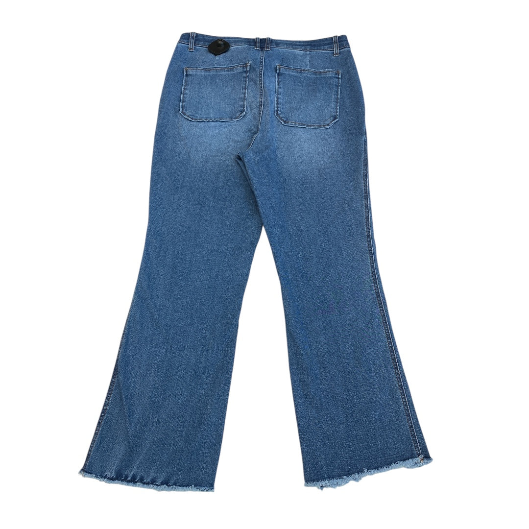 Jeans Straight By Democracy In Blue Denim, Size:10
