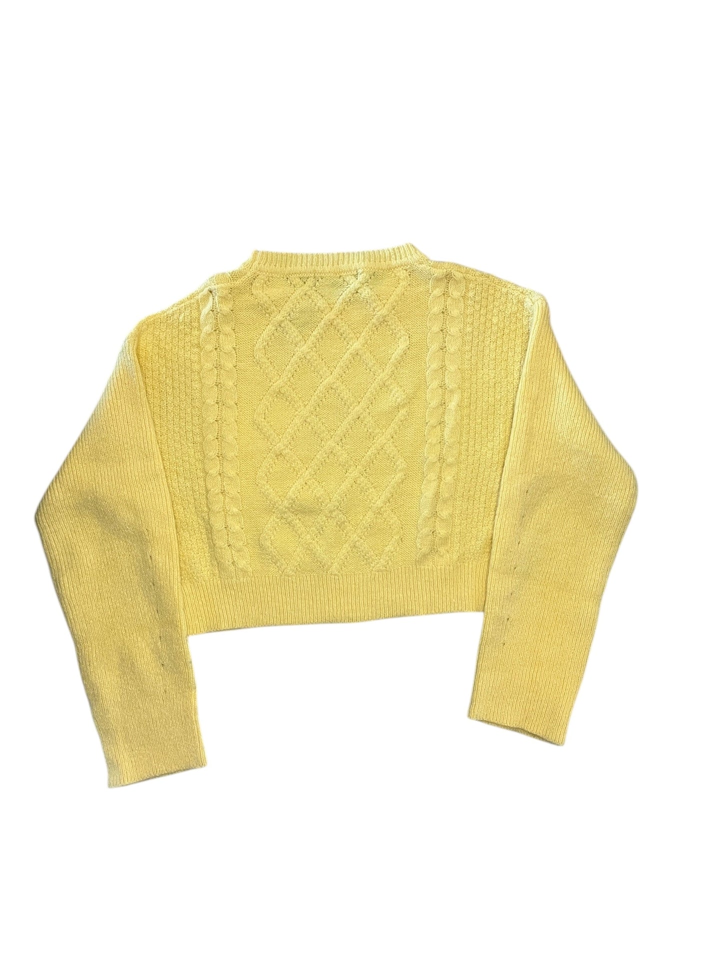 Sweater By Blue Blush In Yellow, Size:L