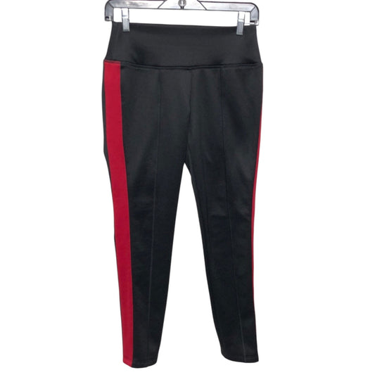 Athletic Pants By Talbots In Black & Red, Size:S