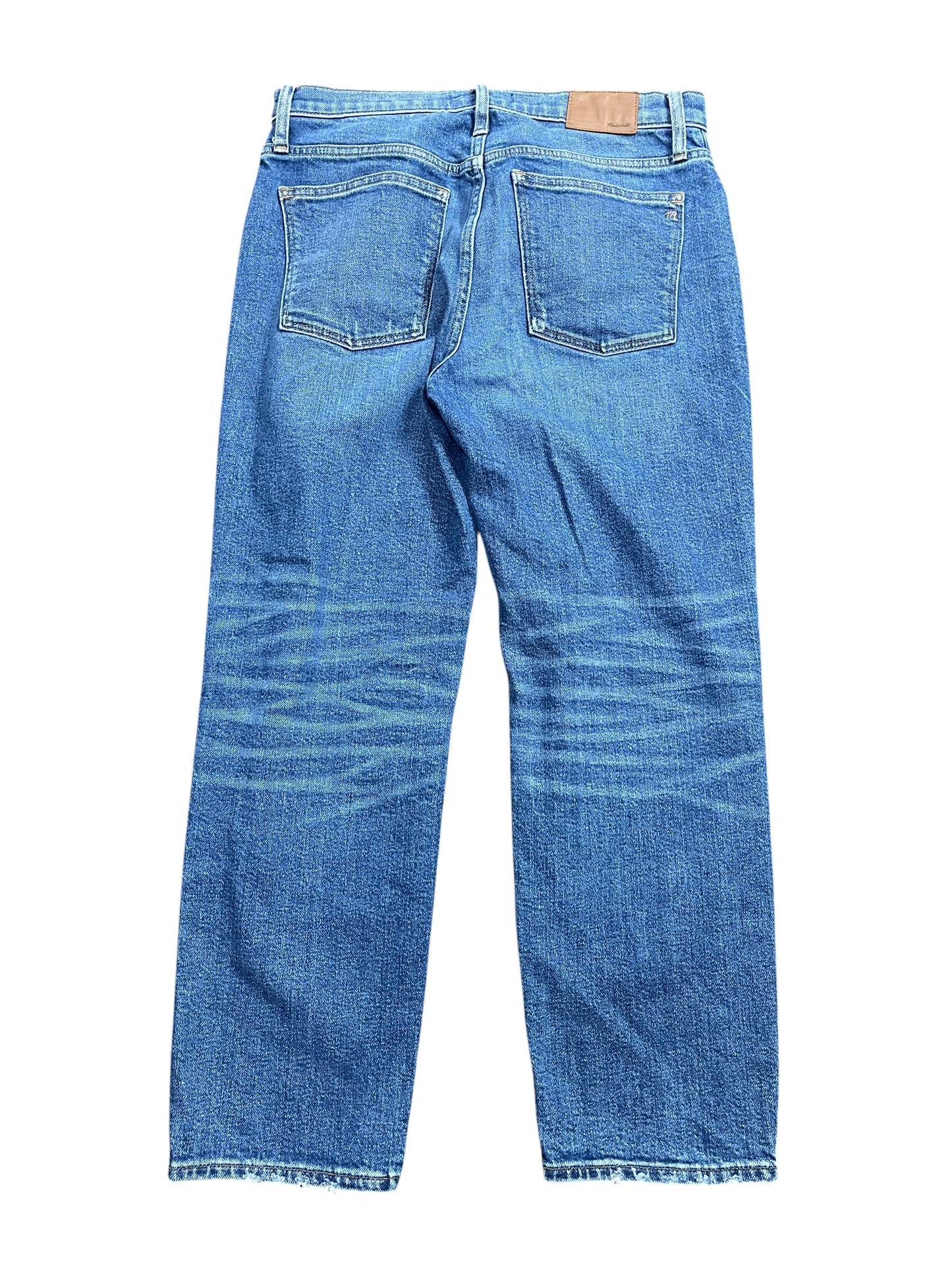 Jeans Straight By Madewell In Blue Denim, Size:10