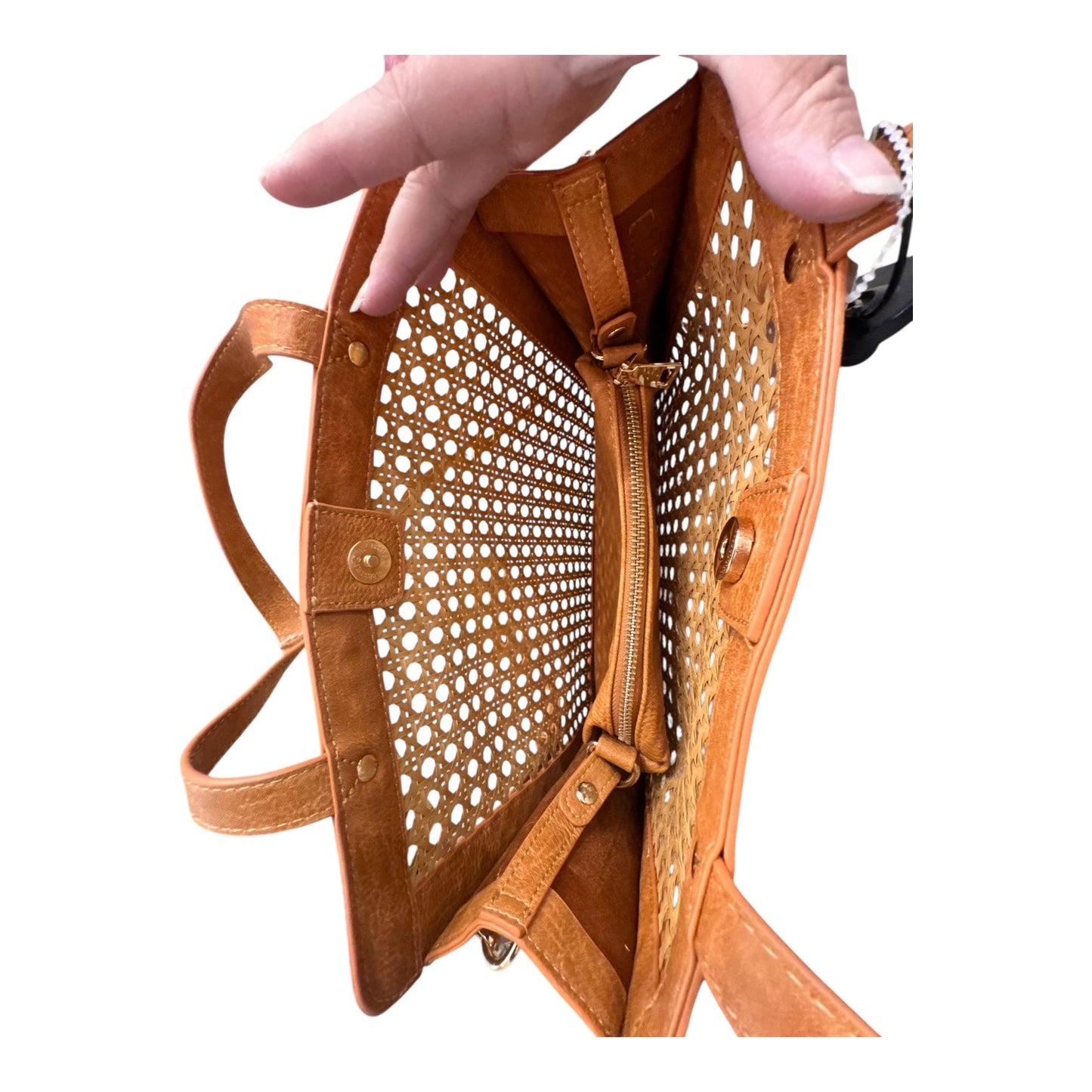 Handbag By Antik Kraft In Brown, Size:Medium