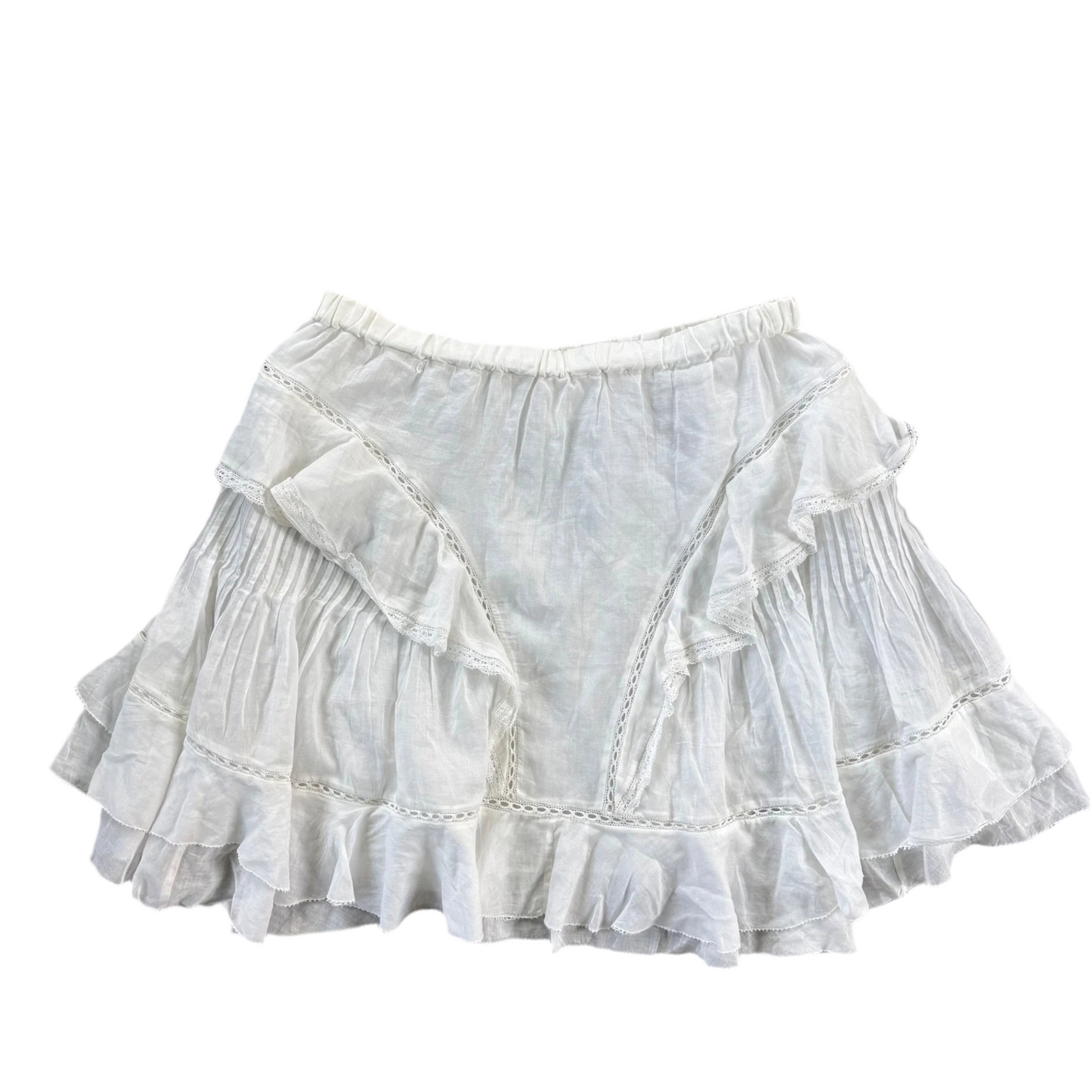 Skirt Designer By Isabel Marant In White, Size: M