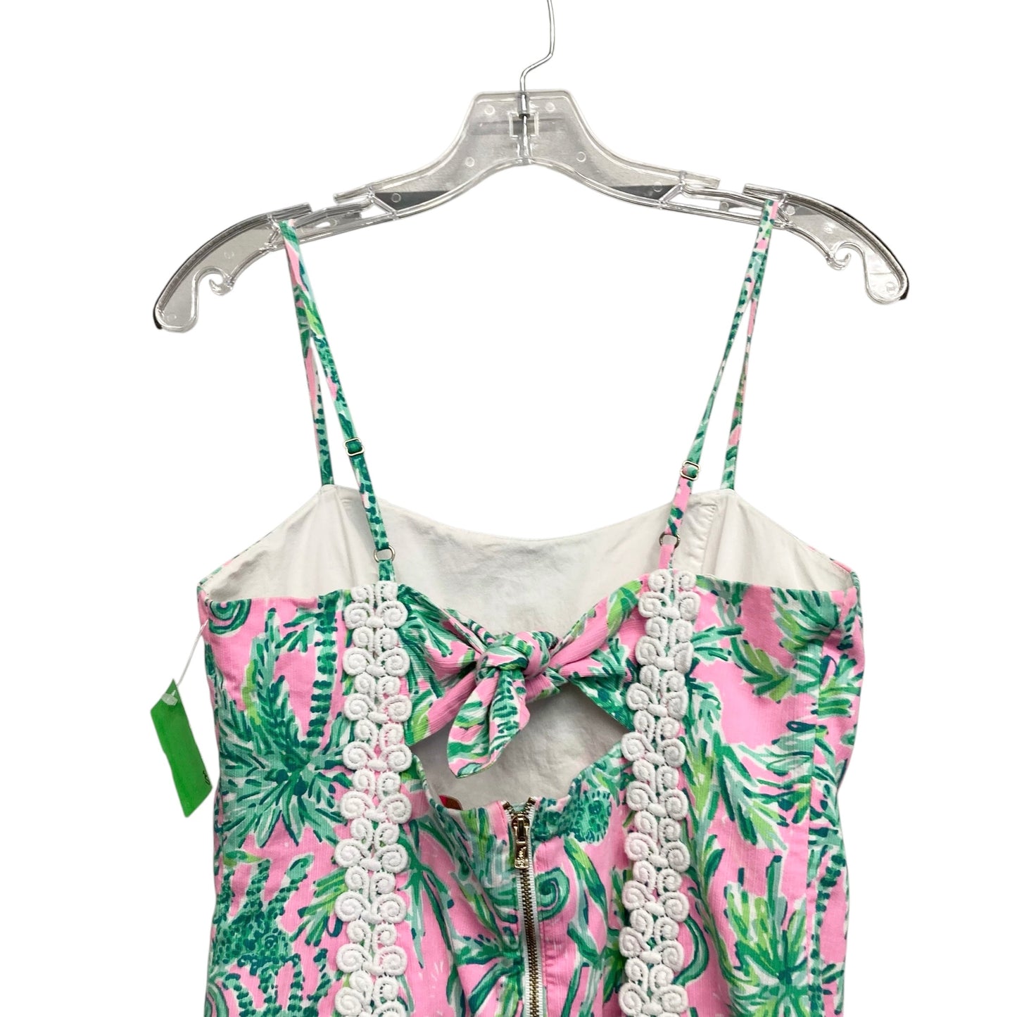 Dress Designer By Lilly Pulitzer In Green & Pink, Size:S