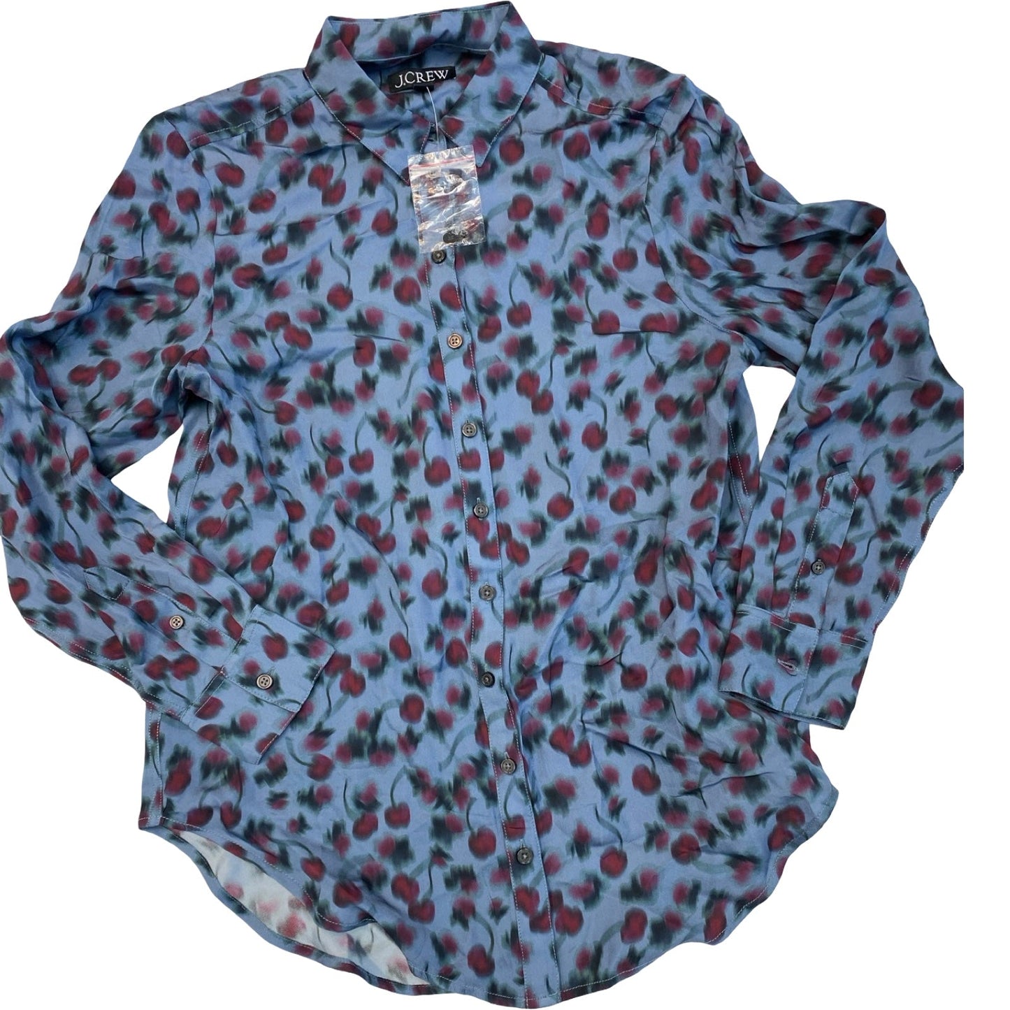 Top Ls By J. Crew In Blue & Red, Size:S
