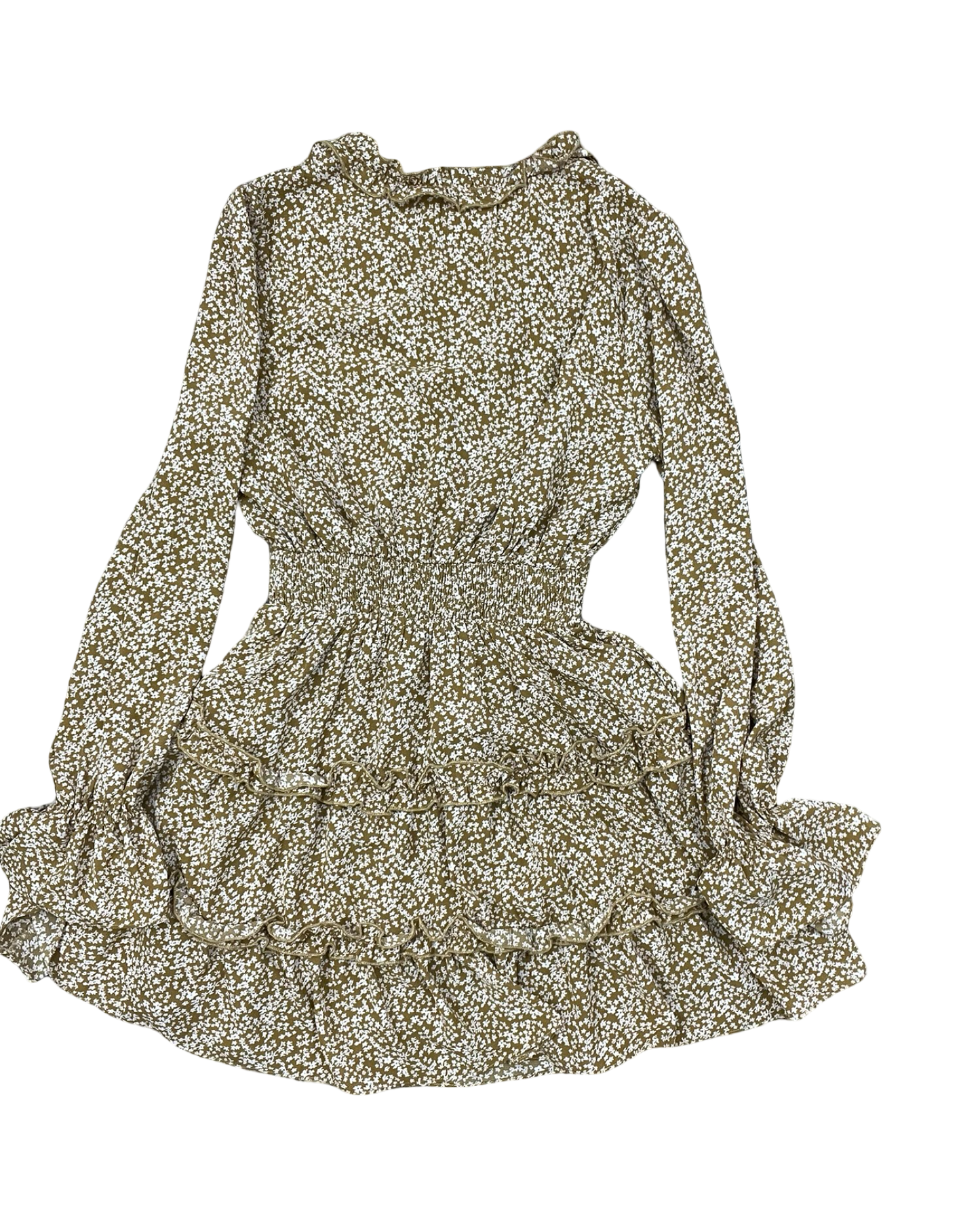 Dress Casual Short By Loveriche In Yellow, Size:M