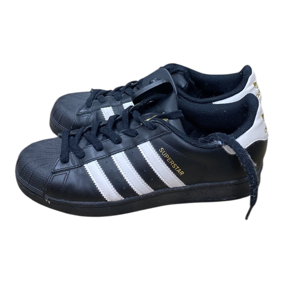 Shoes Sneakers By Adidas In Black & White, Size:7