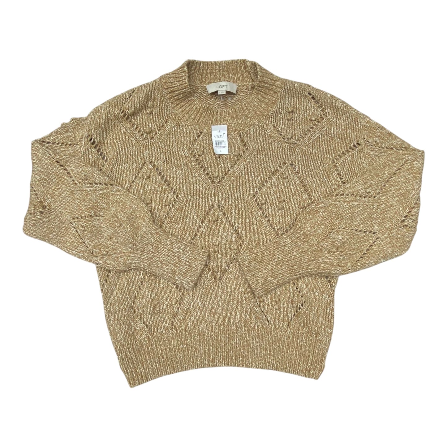 Sweater By Loft In Yellow, Size:L