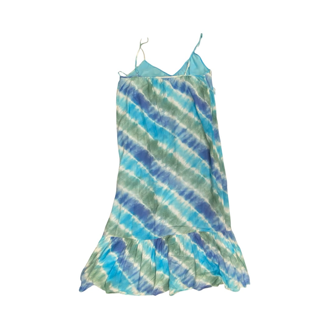 Dress Casual Midi By Rails In Blue & Green, Size:S