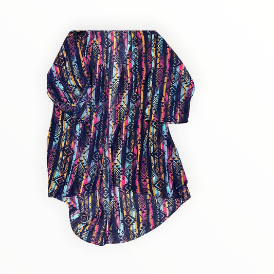 Cardigan By Lucky & Blessed In Multi, Size:Xl