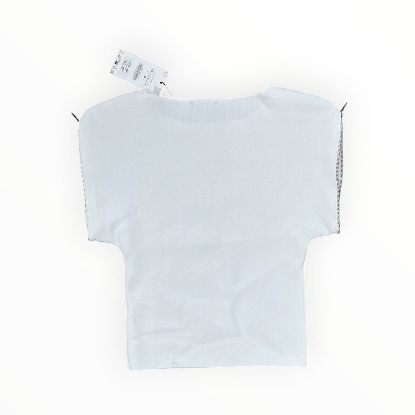 Top Ss By Zara In White, Size:M