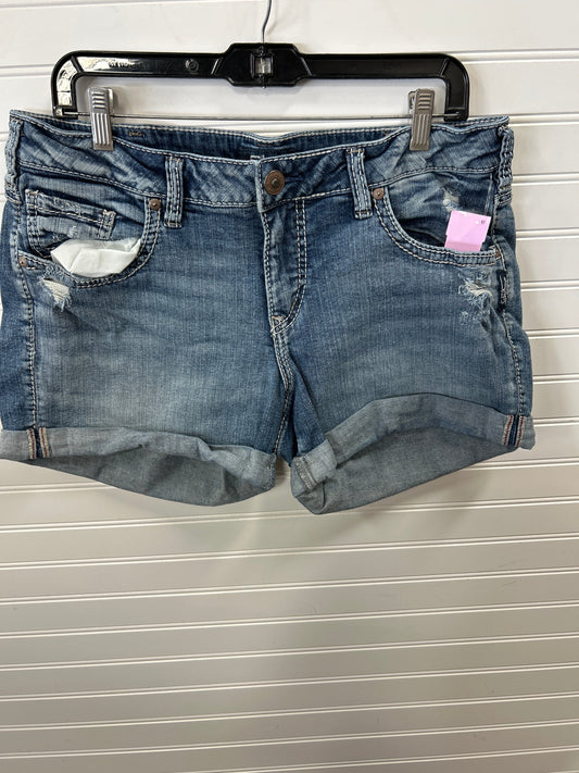 Shorts By Silver In Blue Denim, Size:14