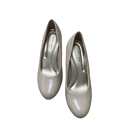 Shoes Heels Stiletto By Predictions In Beige, Size:5.5