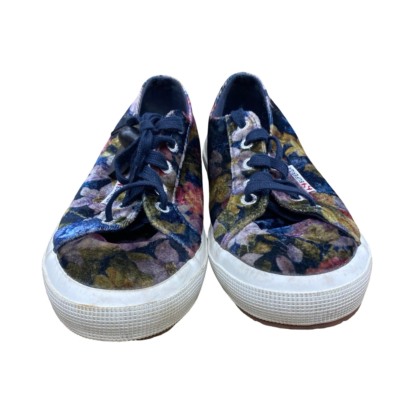 Shoes Sneakers By Superga In Floral Print, Size:7.5