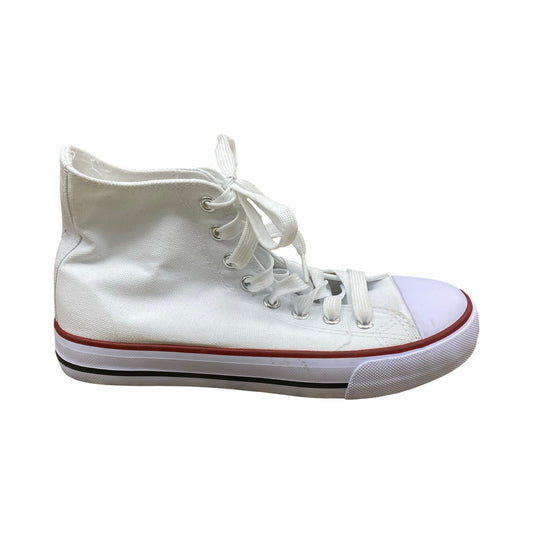 Shoes Sneakers By Clothes Mentor In White, Size:7