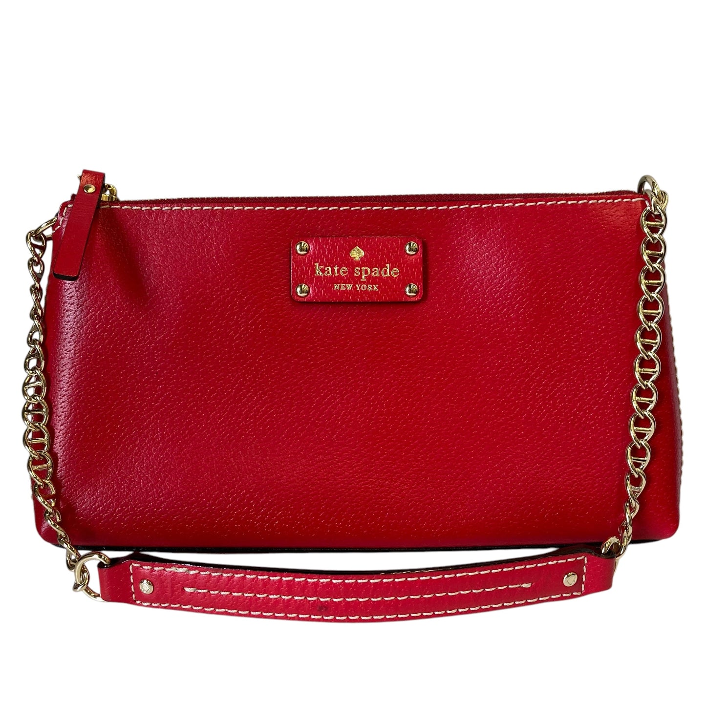 Handbag Designer By Kate Spade In Red, Size:Small