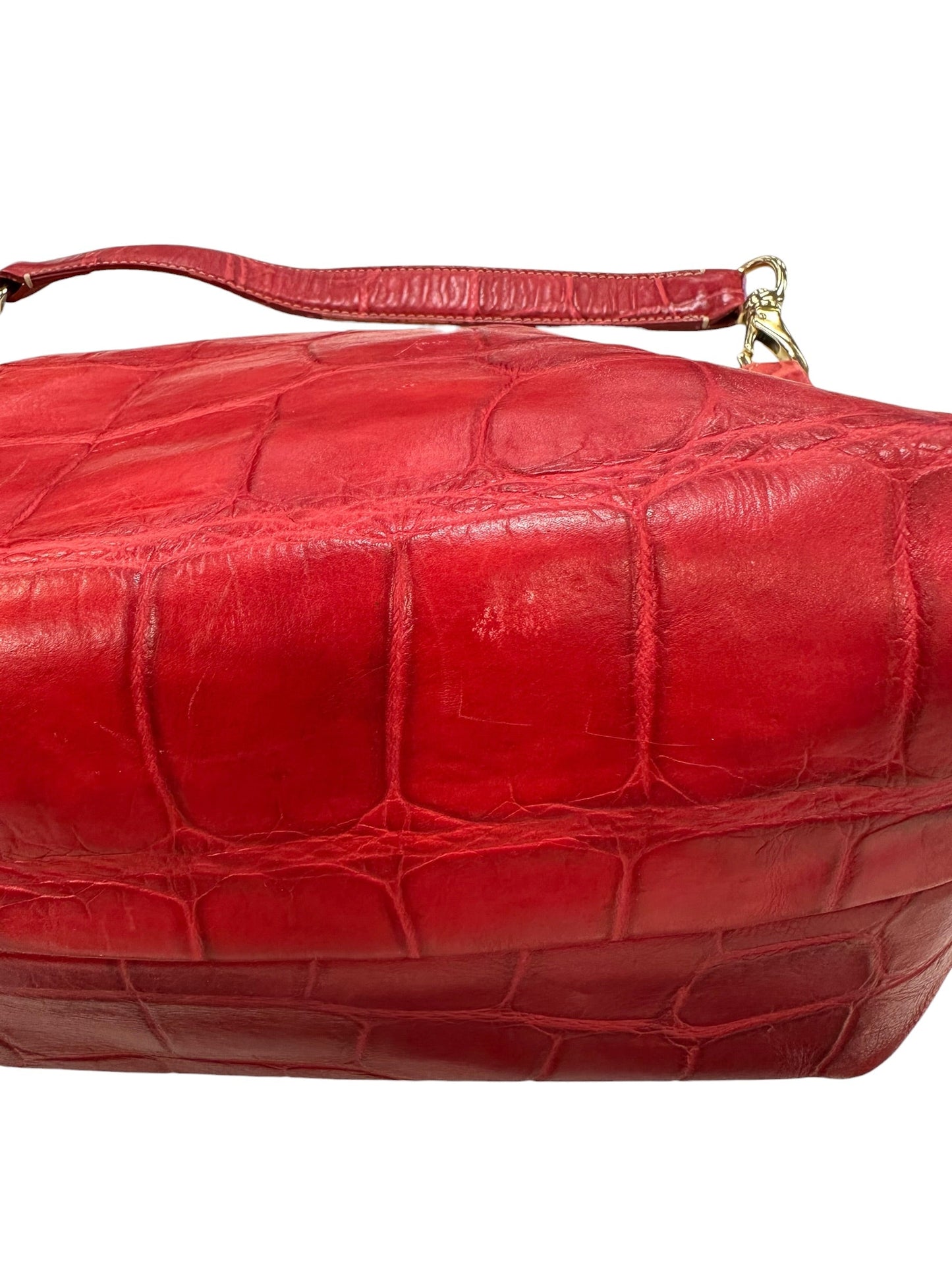 Handbag Designer By Dooney And Bourke In Red, Size:Medium