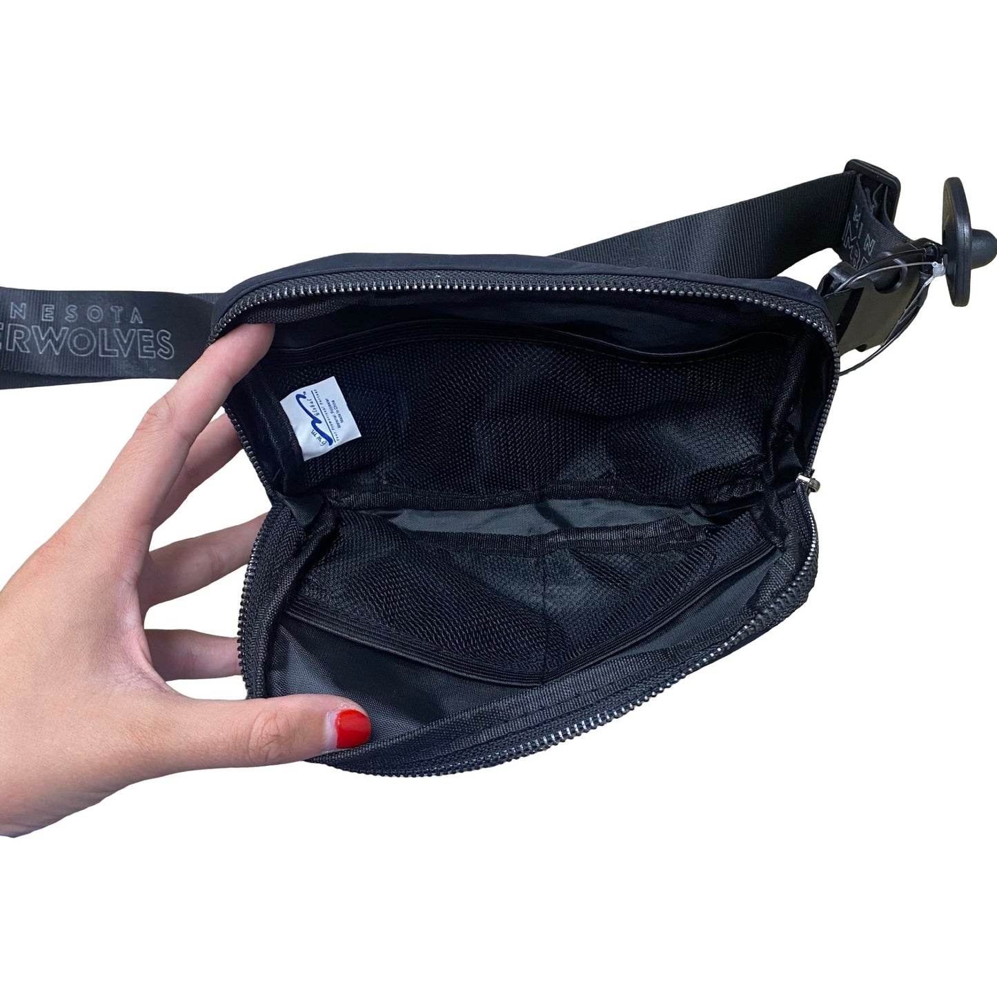 Belt Bag By Timberwolves In Black, Size:Small