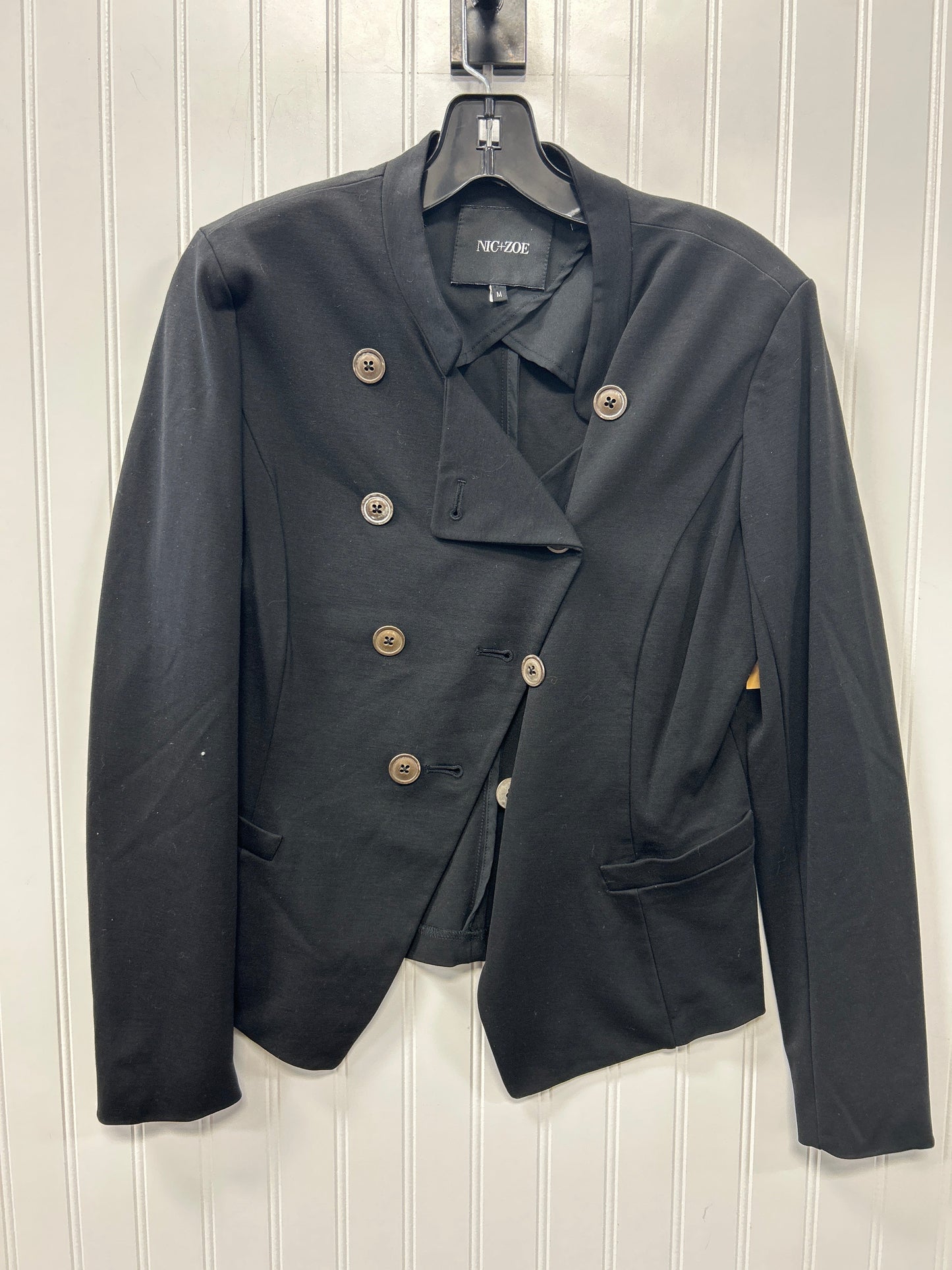 Blazer By Nic + Zoe In Black, Size:M