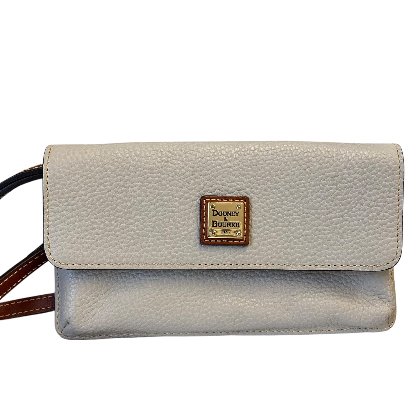 Wristlet Designer By Dooney And Bourke In Beige, Size:Large