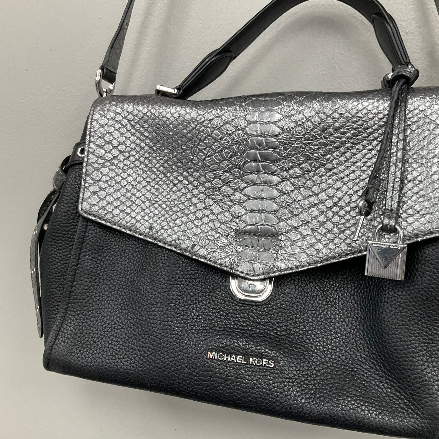 Crossbody Designer By Michael Kors, Size: Medium